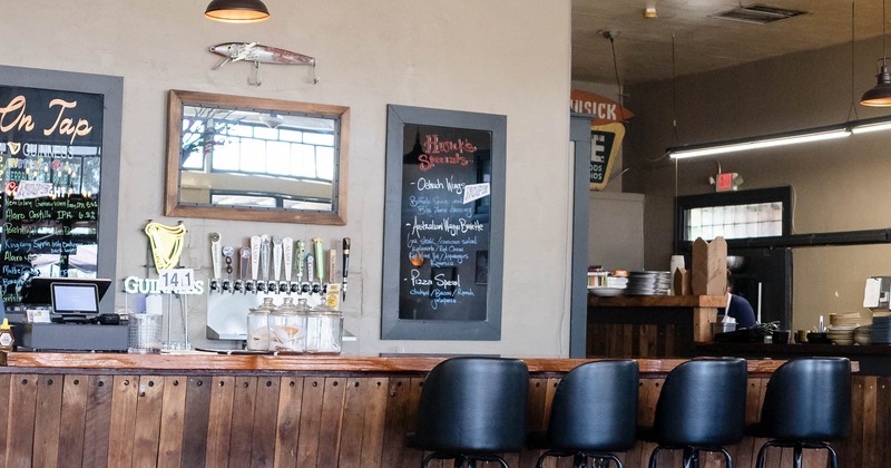 Interior bar area