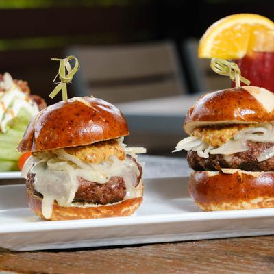 German Beef Sliders.