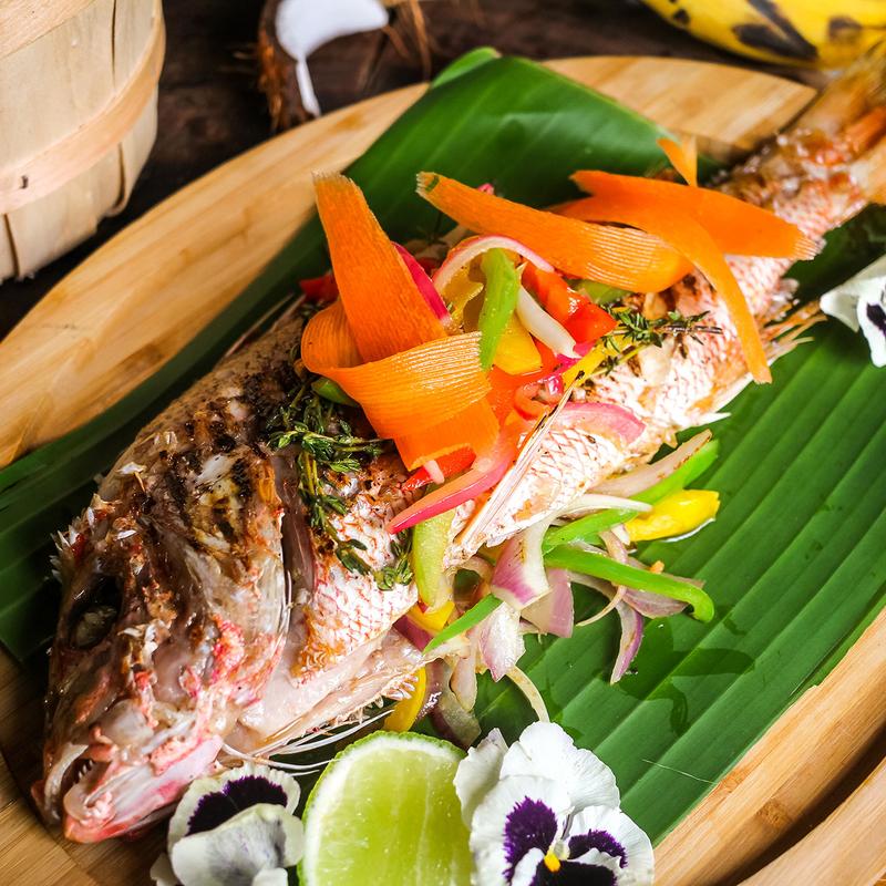 Whole Red Snapper photo