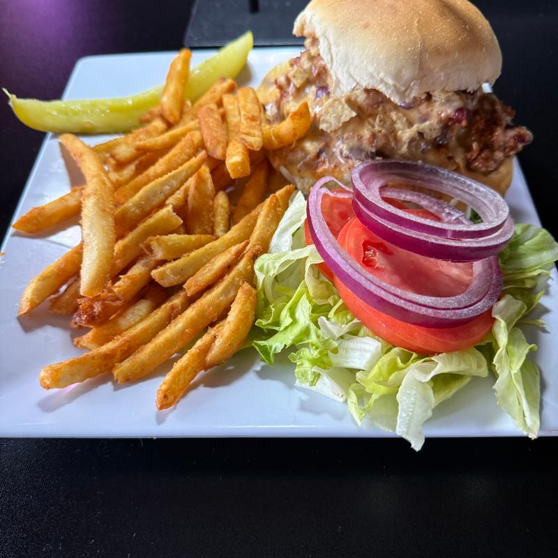 Chili Con Queso Burger photo