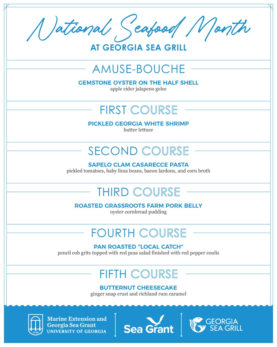 National Seafood Month Dinner event photo
