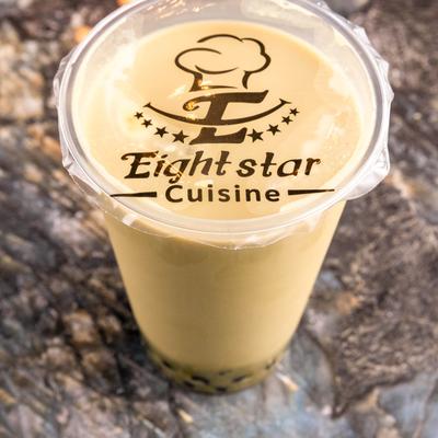 Green Matcha boba tea. Original and Taro flavors available..