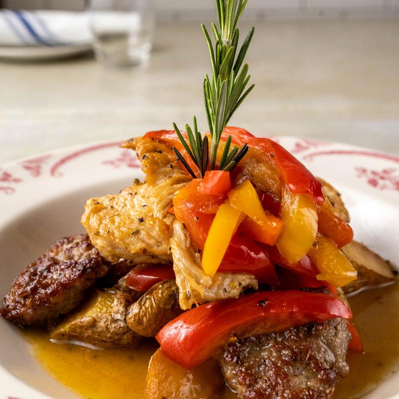 Chicken Scarpariello (GF) photo