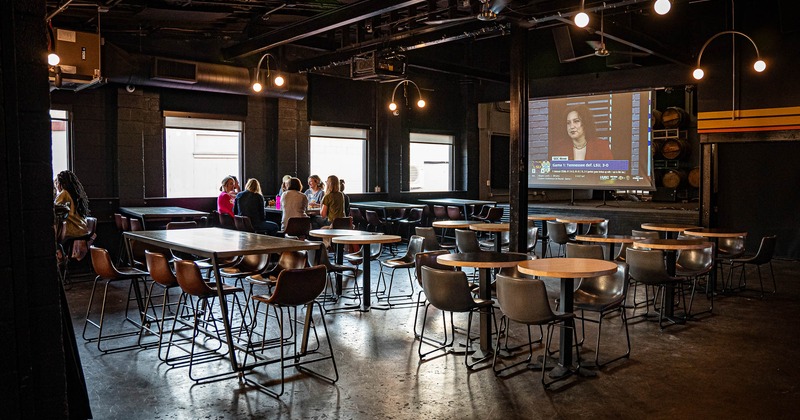 Interior, main seating area