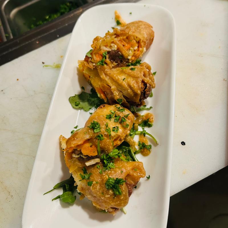 THAI STEAK EGG ROLLS photo