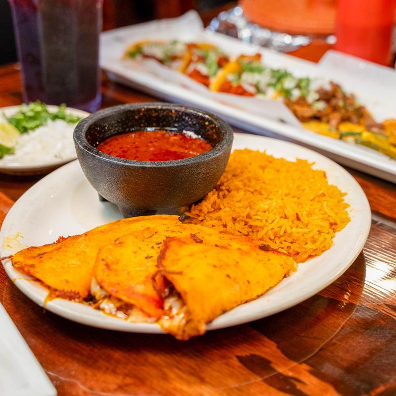 menu item 2 of 5, 3 Quesa Birria