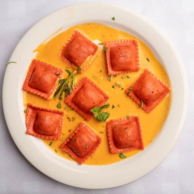 Lobster Ravioli.