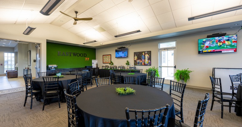 Interior seating area