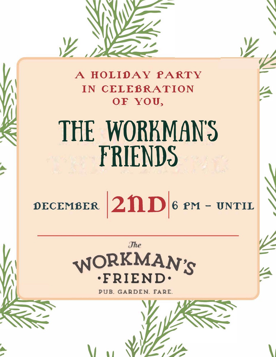 The Workman's Friends Holiday Celebration event photo