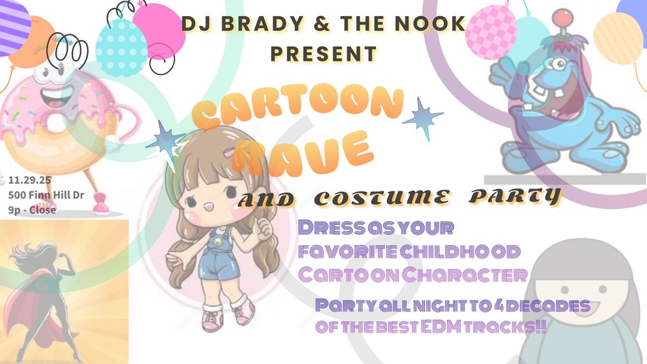 Cartoon Rave event photo