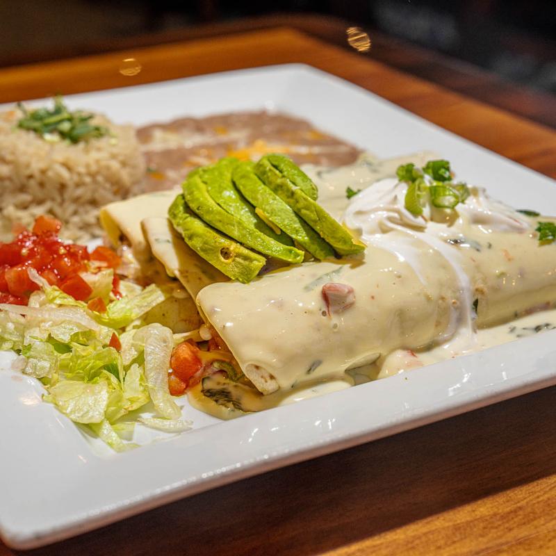 menu item 17 of 19, Enchiladas de Camarón