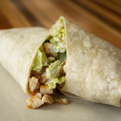 Chicken Caesar Wrap.