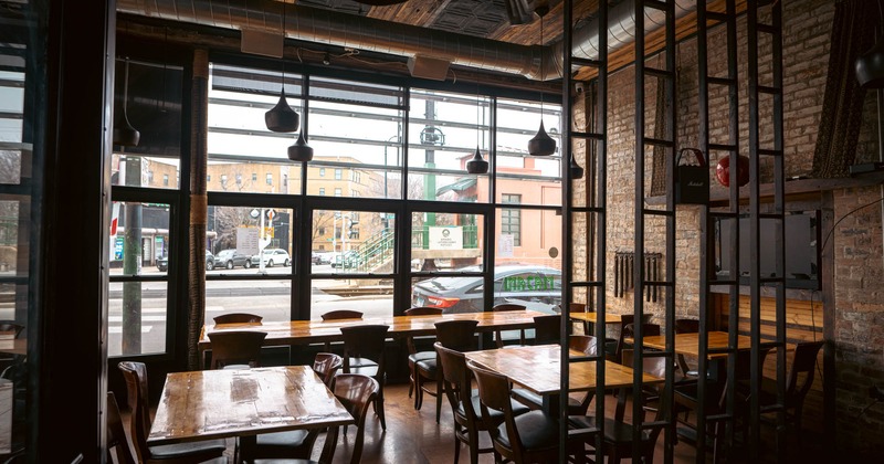 Interior, dining area