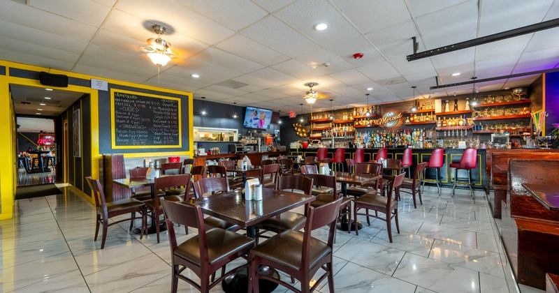 Interior seating space