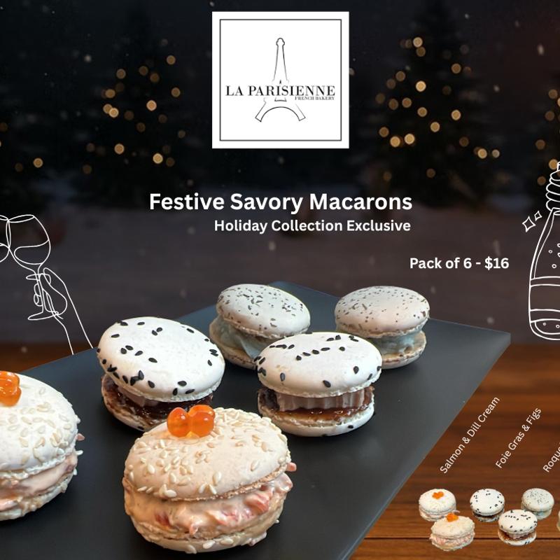 Holiday Savory Macarons photo