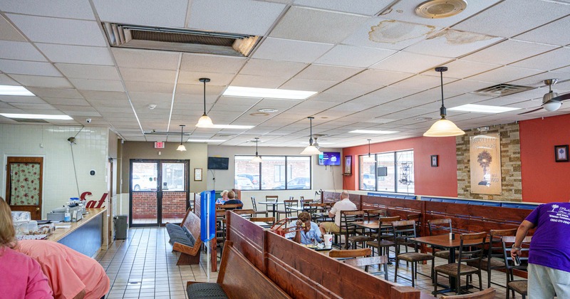 Interior, seating area from a different angle