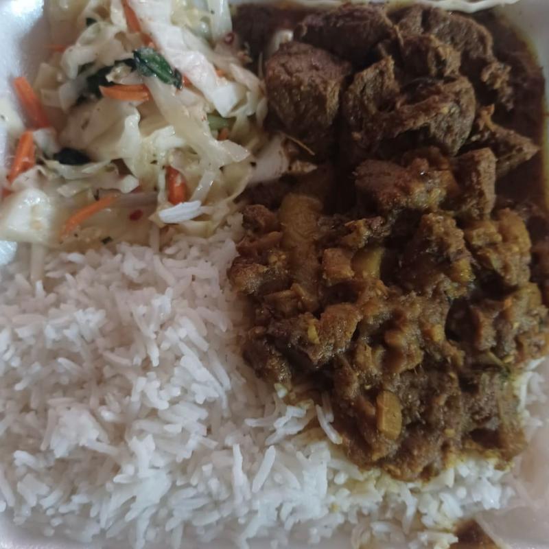 Curry beef photo