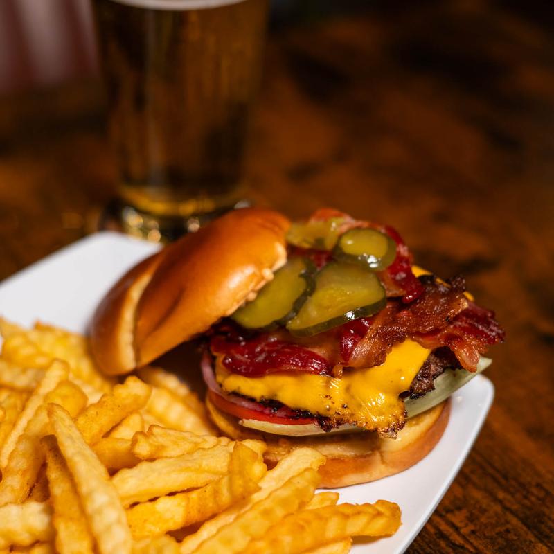 menu item 9 of 17, BBQ Bacon Cheeseburger