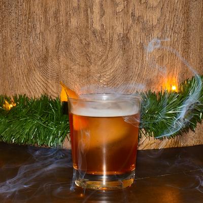 smoked old fashioned.