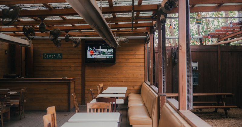 Tables ready for guests