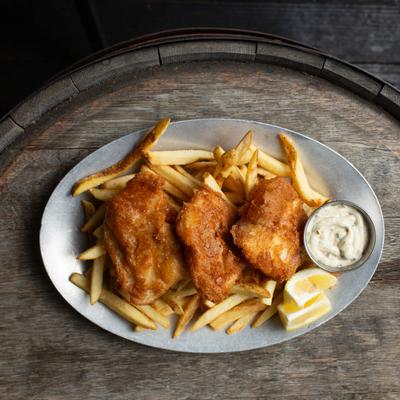 Fish and chips.