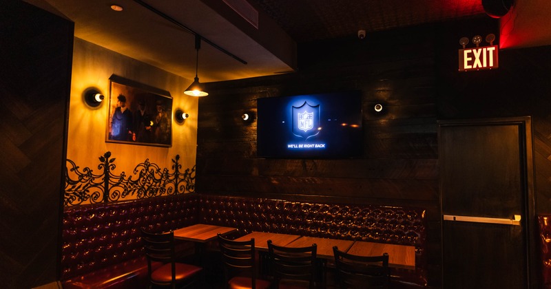 Interior, seating area