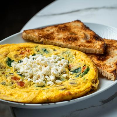 Frittata breakfast.