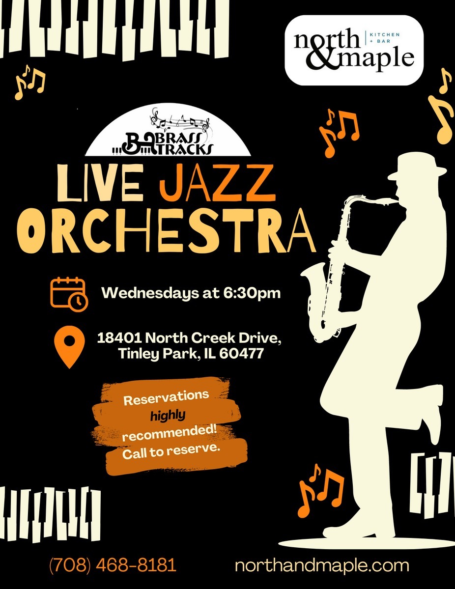 Brass Tracks Jazz Orchestra Featuring Batavia H.S. event photo