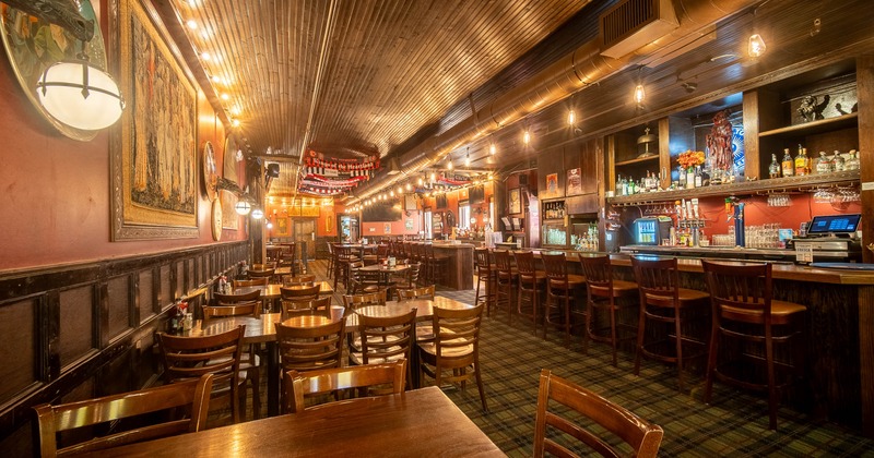 Interior seating area