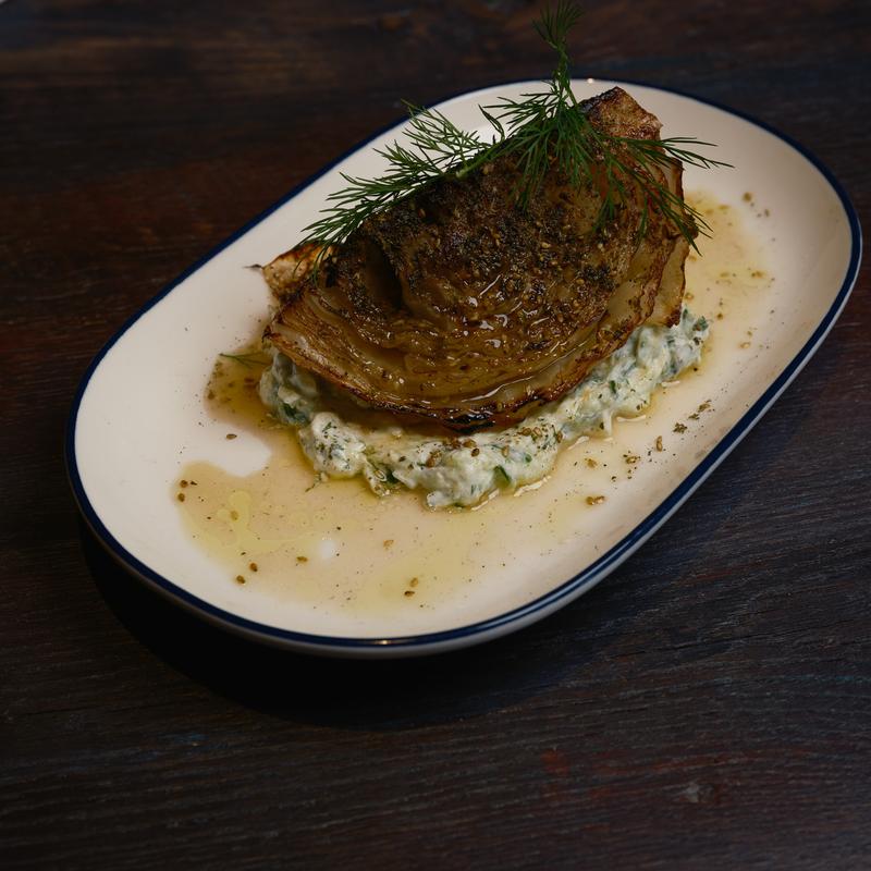 menu item 10 of 36, Roasted Cabbage