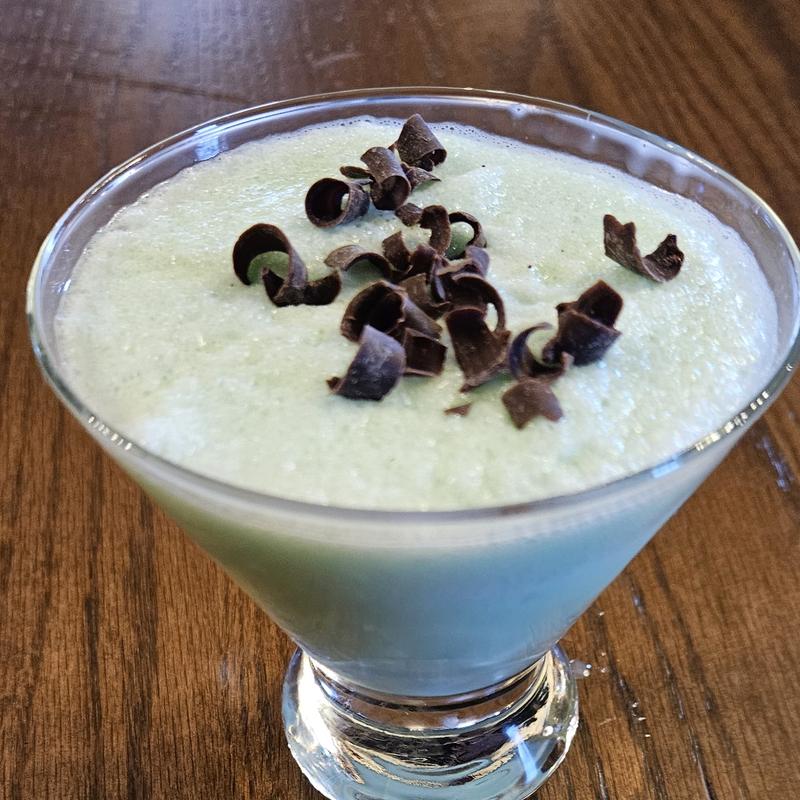 Frozen Bailey's Mint Martini photo