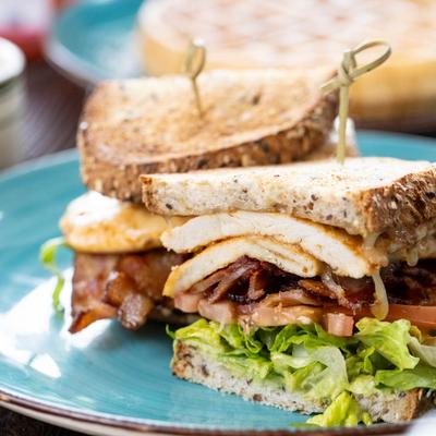 Grilled Chicken BLT sandwich.