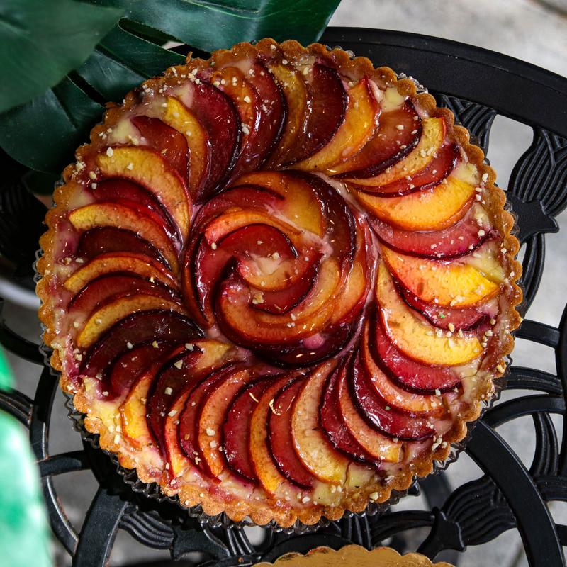 menu item 8 of 16, Peach Cake