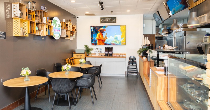 Interior, dining area