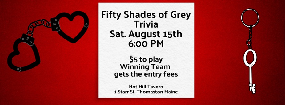 Fifty Shades of Grey Trivia event photo