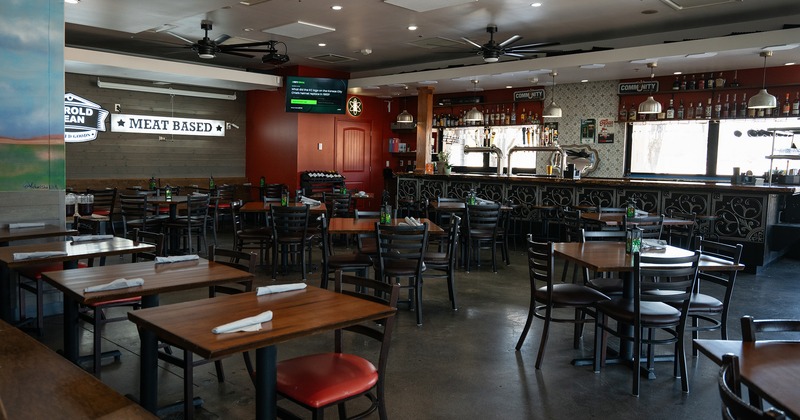 Restaurant dining area