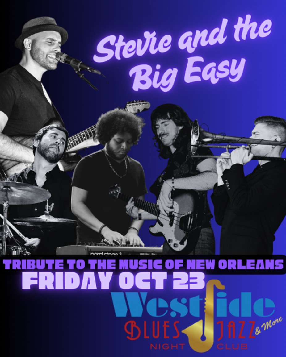 Stevie and the Big Easy (New Orleans Style Funk) event photo