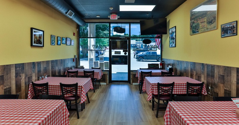 Interior seating space