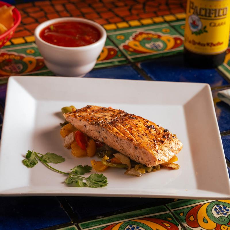 menu item 13 of 15, Salmon Plate