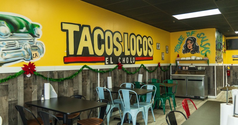 Interior, main dining area