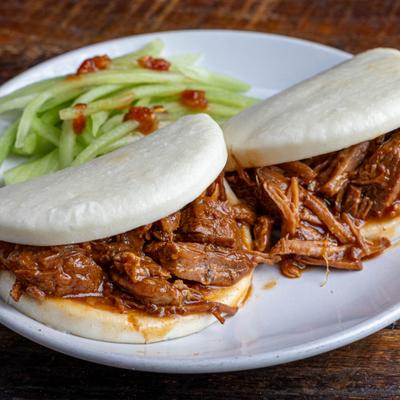 BBQ Pork Bao Buns.
