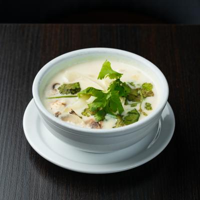 Thai coconut soup.