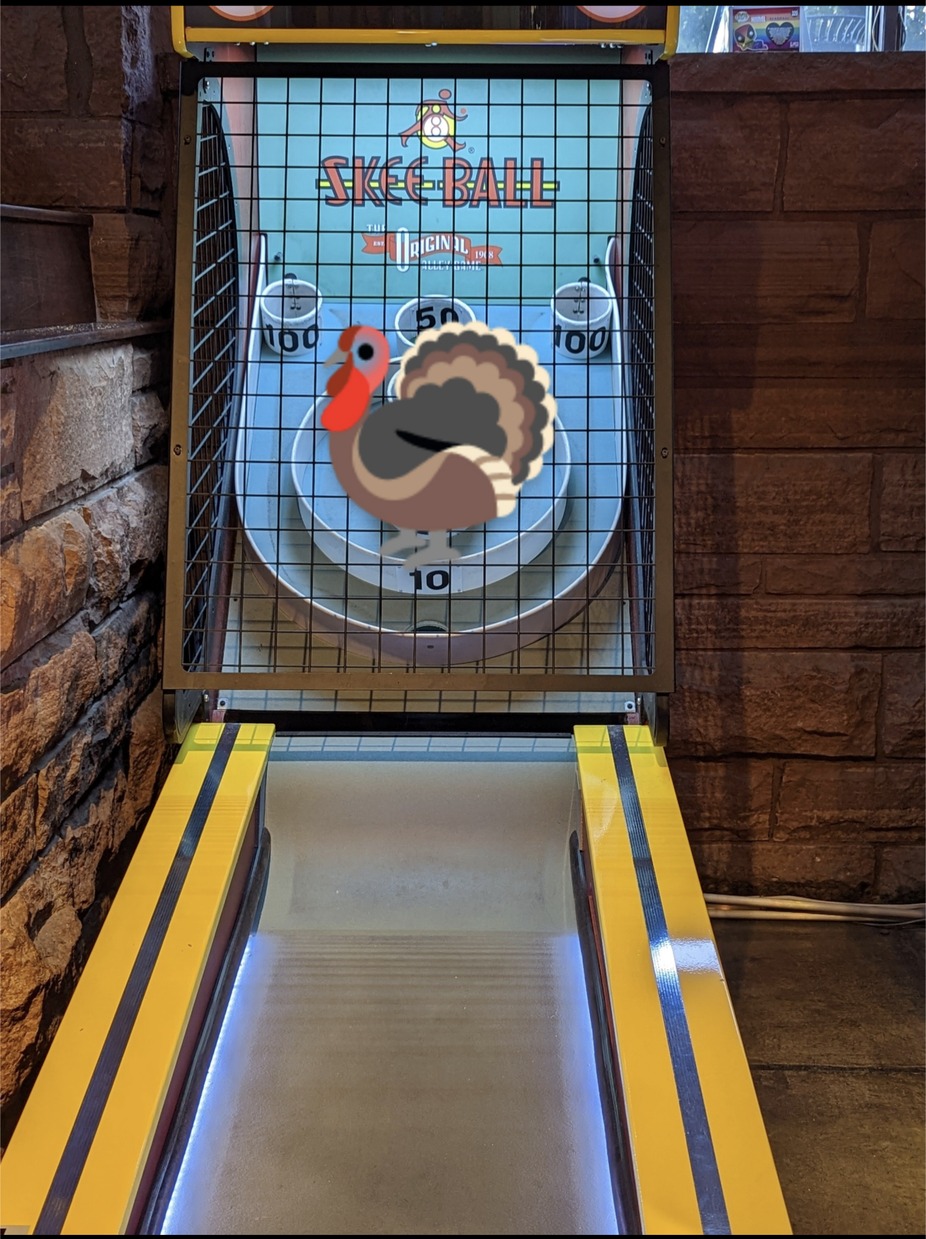 Skee-Ball Wacky Game: The Turkey event photo