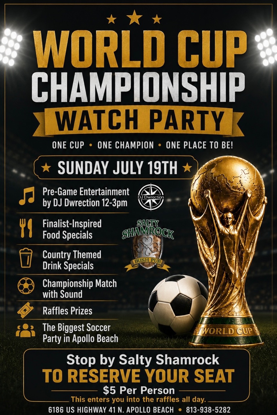 WORLD CUP CHAMPIONSHIP WATCH PARTY event photo