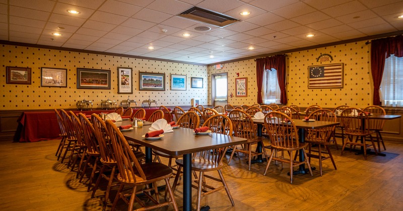 Restaurant dining area