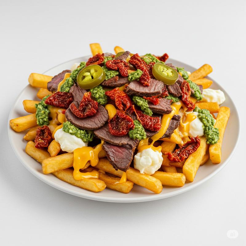 Philly Steak - loaded fries photo