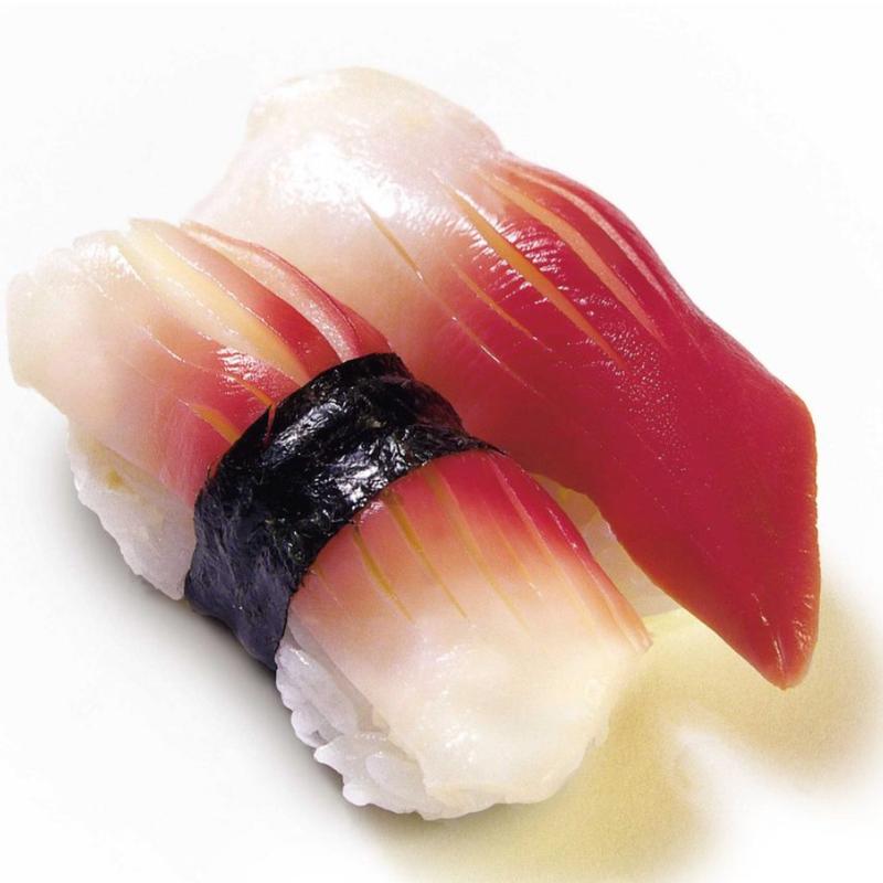 menu item 22 of 46, Red Tip Clam Nigiri