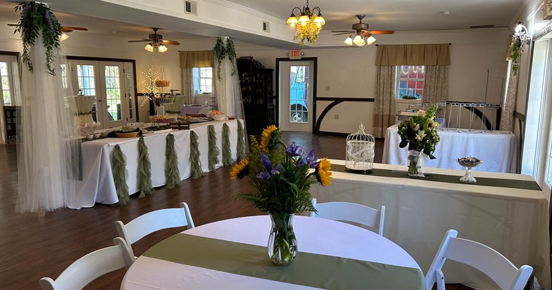 Interior, main dining area