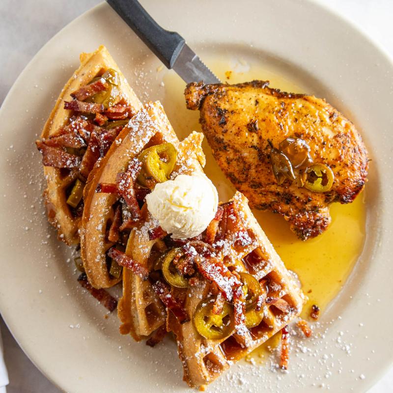 Chicken and Waffle Grilled photo