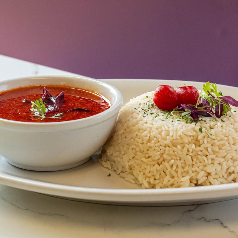 White Rice and Stew photo